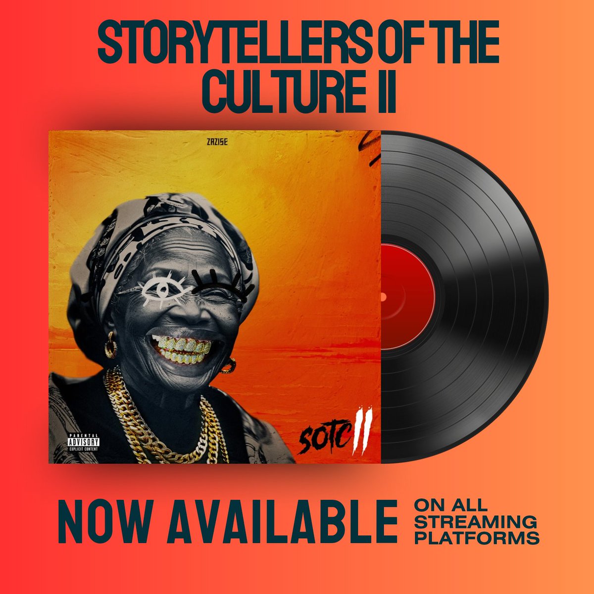 Z A Z I S E (@zazisemedia) on Twitter photo "Yeah its the storytelling culture trendsetter/
Back in binnis, and he got a vendetta/" 
The story continues! 
#SOTC2 OUT NOW EVERYWHERE 
Brung by <a href="/mukudzeimlambo_/">Mukudzei Mlambo</a> 
🎛Made possible by <a href="/calvinmadeit_/">SAVED FROM OURSELVES OUT NOW 🕊</a> 
🎨Art by <a href="/scribbler_music/">Was It SoMething I atE?🍥</a>
 🍳Cooked by The Culture! 
album.link/sotcII "Yeah its the storytelling culture trendsetter/
Back in binnis, and he got a vendetta/" 
The story continues! 
#SOTC2 OUT NOW EVERYWHERE 
Brung by <a href="/mukudzeimlambo_/">Mukudzei Mlambo</a> 
🎛Made possible by <a href="/calvinmadeit_/">SAVED FROM OURSELVES OUT NOW 🕊</a> 
🎨Art by <a href="/scribbler_music/">Was It SoMething I atE?🍥</a>
 🍳Cooked by The Culture! 
album.link/sotcII