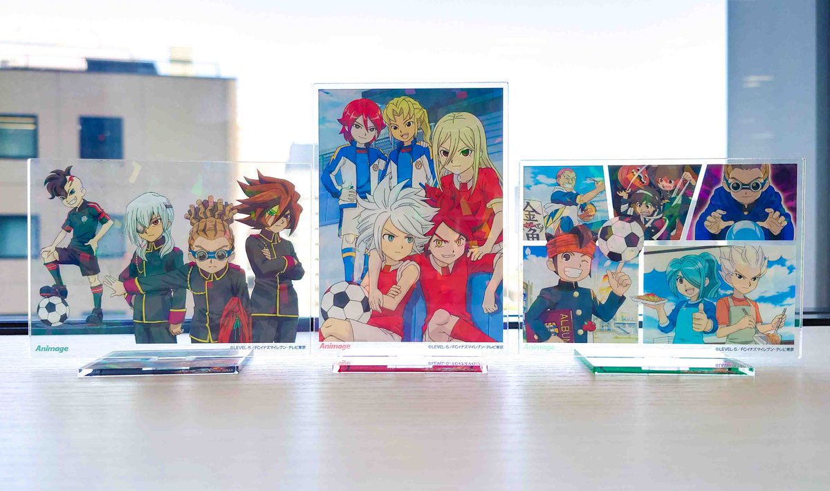 イナズマイレブン アニメージュホログラムアクリルスタンド リュゲル ガンダレス③ イナズマイレブン アニメージュホログラムアクリルスタンド リュゲル