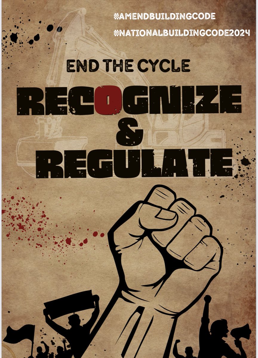 EphraimKakui's tweet photo. We speak to them in the language they understand. 

Today we take a peaceful March to @PublicWorksKen and @ncakenya to present our concerns on the building code 2024 and the need for our recognition and regulation. https://t.co/Cn33lgwBsp