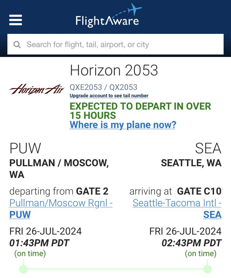StateCollegeMS's tweet photo. @BarstoolBigCat Flight tracker szn https://t.co/BzBjEqOum1