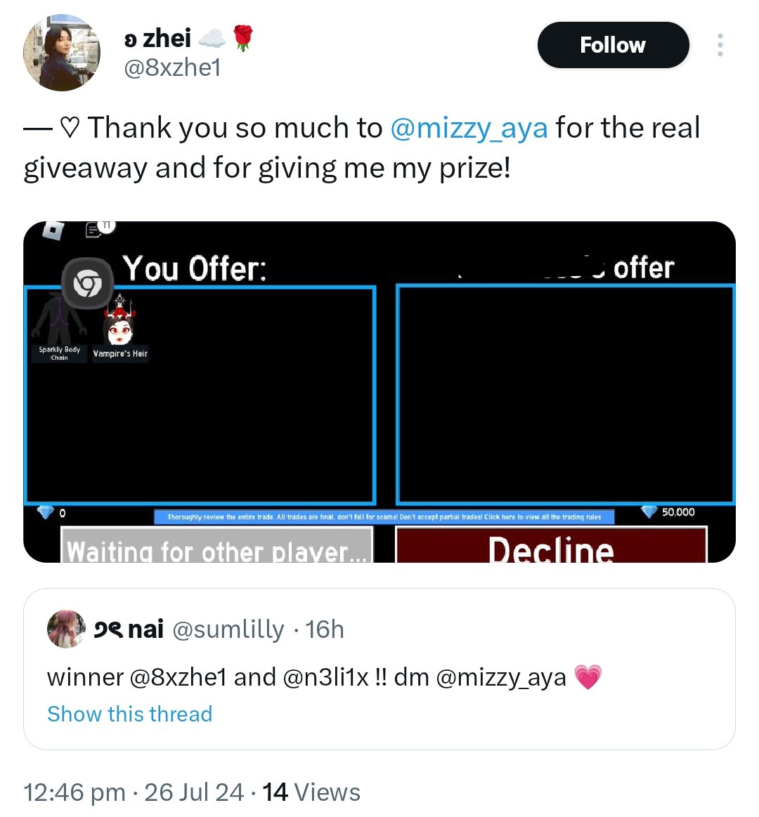 Mizzy🌷 tweet media