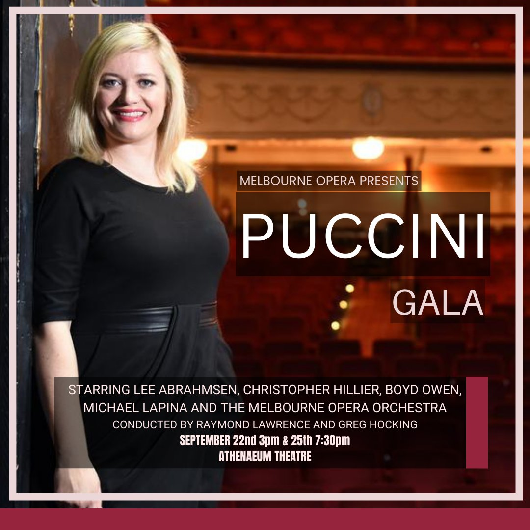 Lee Abrahmsen (@soprano_oz) on Twitter photo ✨️Just Announced by <a href="/MelbourneOpera/">Melbourne Opera</a> ! Finally, I get to sing some beloved #puccini scenes and arias at the Athenaeum Theatre in Collins (pictured) with great colleagues, Sep 22/25. 🩷🎶 Tix here: melbourneopera.com/project/puccin… ✨️Just Announced by <a href="/MelbourneOpera/">Melbourne Opera</a> ! Finally, I get to sing some beloved #puccini scenes and arias at the Athenaeum Theatre in Collins (pictured) with great colleagues, Sep 22/25. 🩷🎶 Tix here: melbourneopera.com/project/puccin…