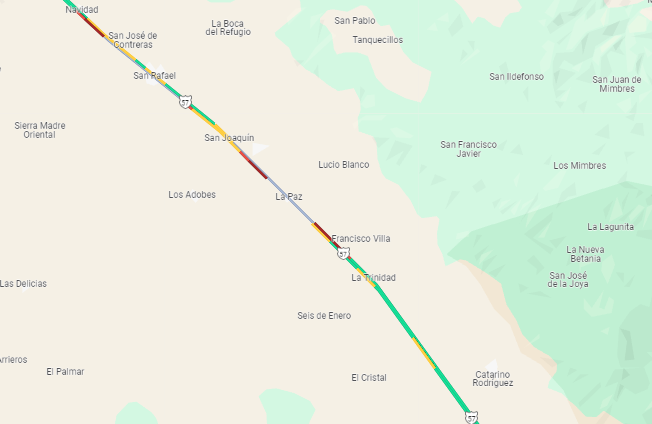 244uomini's tweet photo. Buena noche, tendrán reporte del trafico en la Ctra. Matehuala - Saltillo km 160 dirección norte, ya que esta en alto total, gracias. @GN_Carreteras @GN_MEXICO_ @CAPUFE https://t.co/GbCgBiTvJw