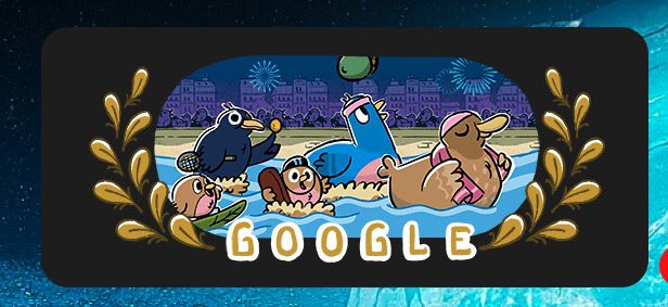 El Doodle de Google de hoy, recordando los Juegos Olímpicos, me parece ridículo.
