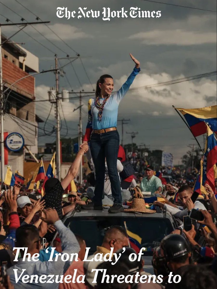 Rincon001A's tweet photo. @MariaCorinaYA @EdmundoGU Eres nuestra heroína 
Que Campaña! María Corina el triunfo es tuyo y de tu pueblo 
Te amamos 💞 https://t.co/QOUD0cAWJb