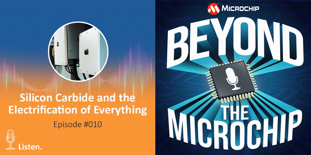 MicrochipTech's tweet photo. The electrification of everything is reshaping our energy landscape. Listen to our recent podcast episode where we discussed SiC technology, the key to enabling efficient power conversion for a robust microgrid. https://t.co/TpiFa9EgNz #SiC #EnergyInnovation #SiCTechnology https://t.co/m3QT2io7zu