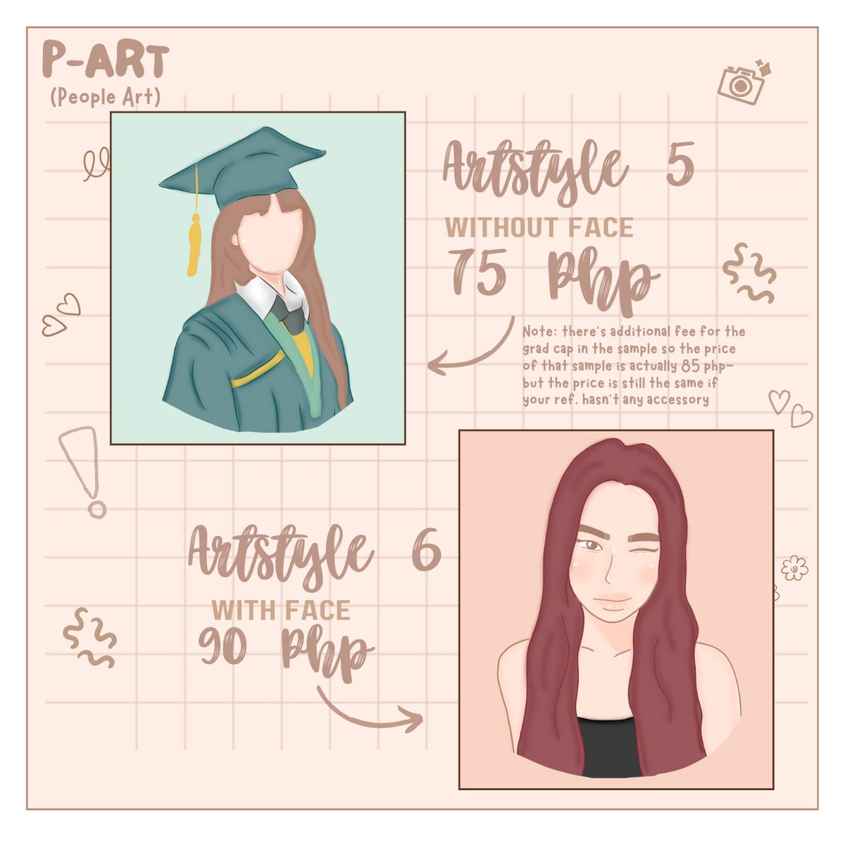 cheiiaa_'s tweet photo. ⁺｡ ˖: Cheiiaa Commissions! 

Helloo (Dm me if you're interested) Click each picture for details, I'm doing this for extra financial for upcoming school year so a simple commission and rt this twt would help me a lot.🤍 https://t.co/nCntoLEQci
