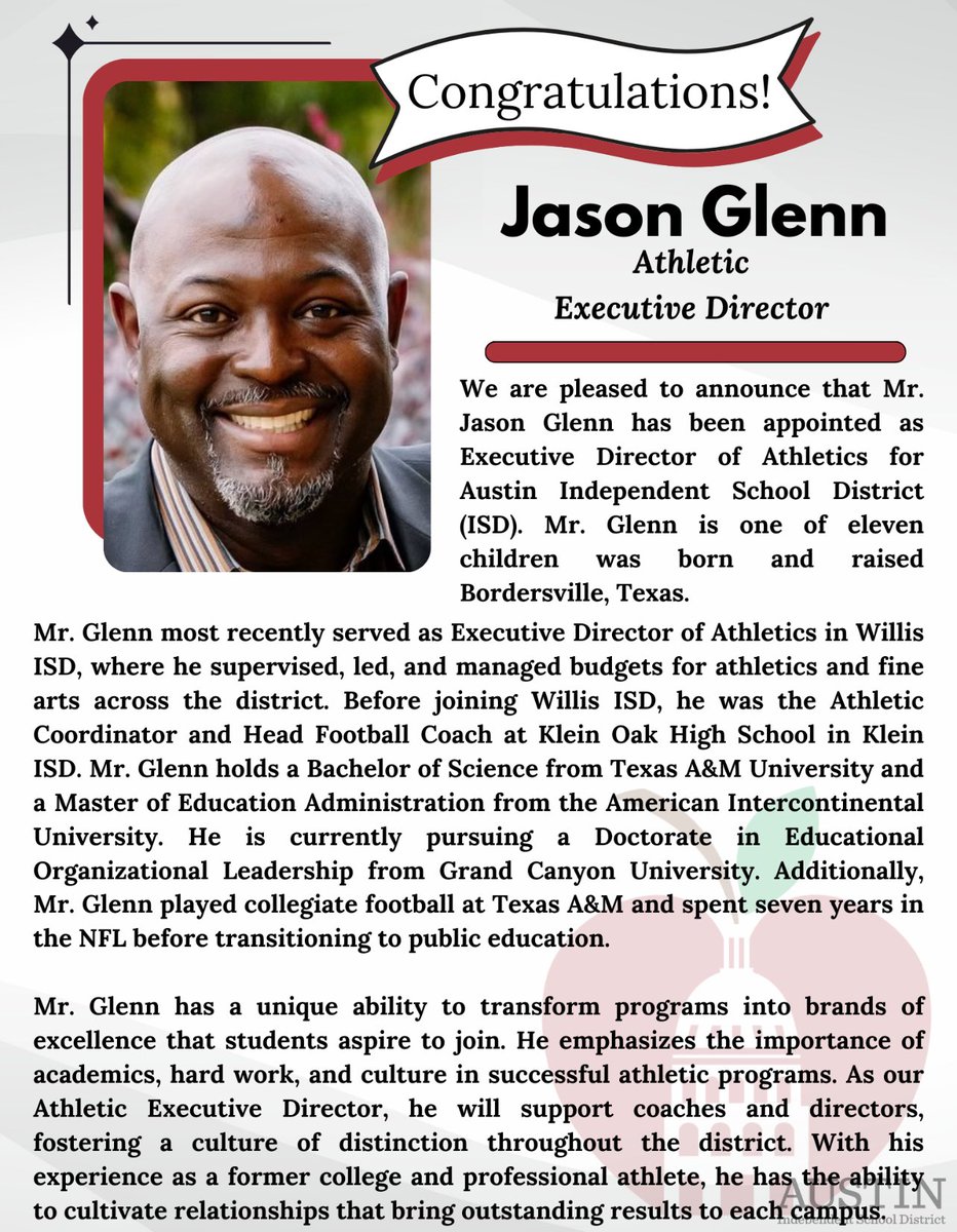 AISD Secondary School Leadership tweet media