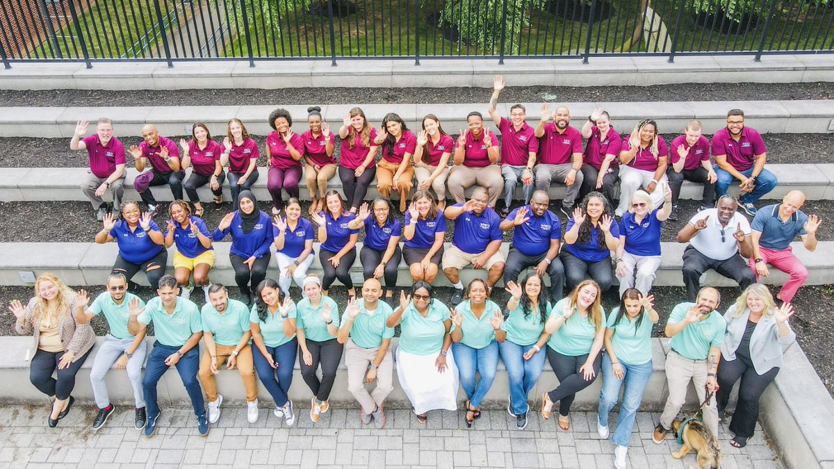 NJCUEdTech's tweet photo. Summer Institute DAY 4: Cohort 10’s poster session, and the Cohort 12 Showcase! Special thanks to all at NJCU who came to support our students in the poster session today! It was a wonderful day! Drone photo credit: Randy Narvaez-Ruiz #NJCUniversity #njcuedtech https://t.co/RAY82BkRYi