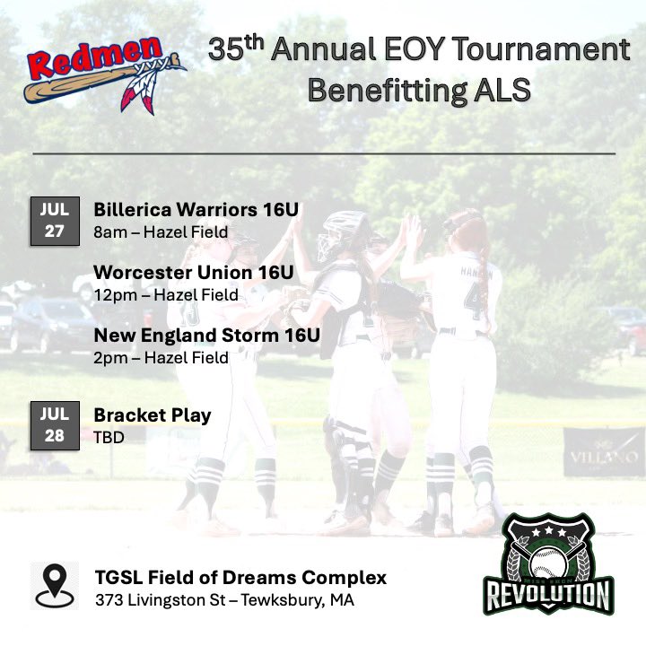 ShenRevolution's tweet photo. Headed out to Tewksbury, MA for our final tournament of the summer! 💚 https://t.co/PVnWMPG1s8