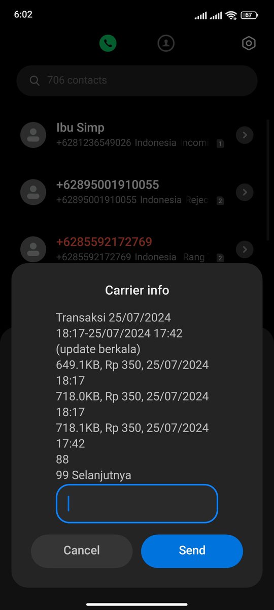 aneaneway's tweet photo. @IndosatCare kebijakan macam apa ini, dari dulu Hidup karena pootng pulsa nih perusahan @ https://t.co/NprlcAvEkw