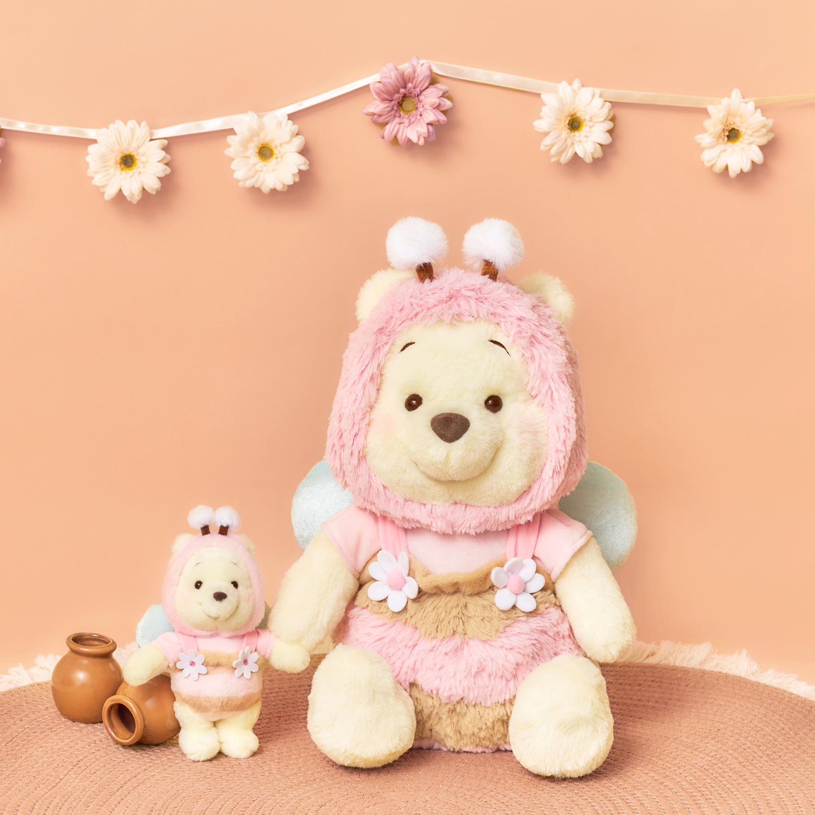 ディズニーストア　プーさん　ストラップ　平成レトロ　とうもろこし　着ぐるみ ディズニーストア プーさん ストラップ 平成レトロ とうもろこし