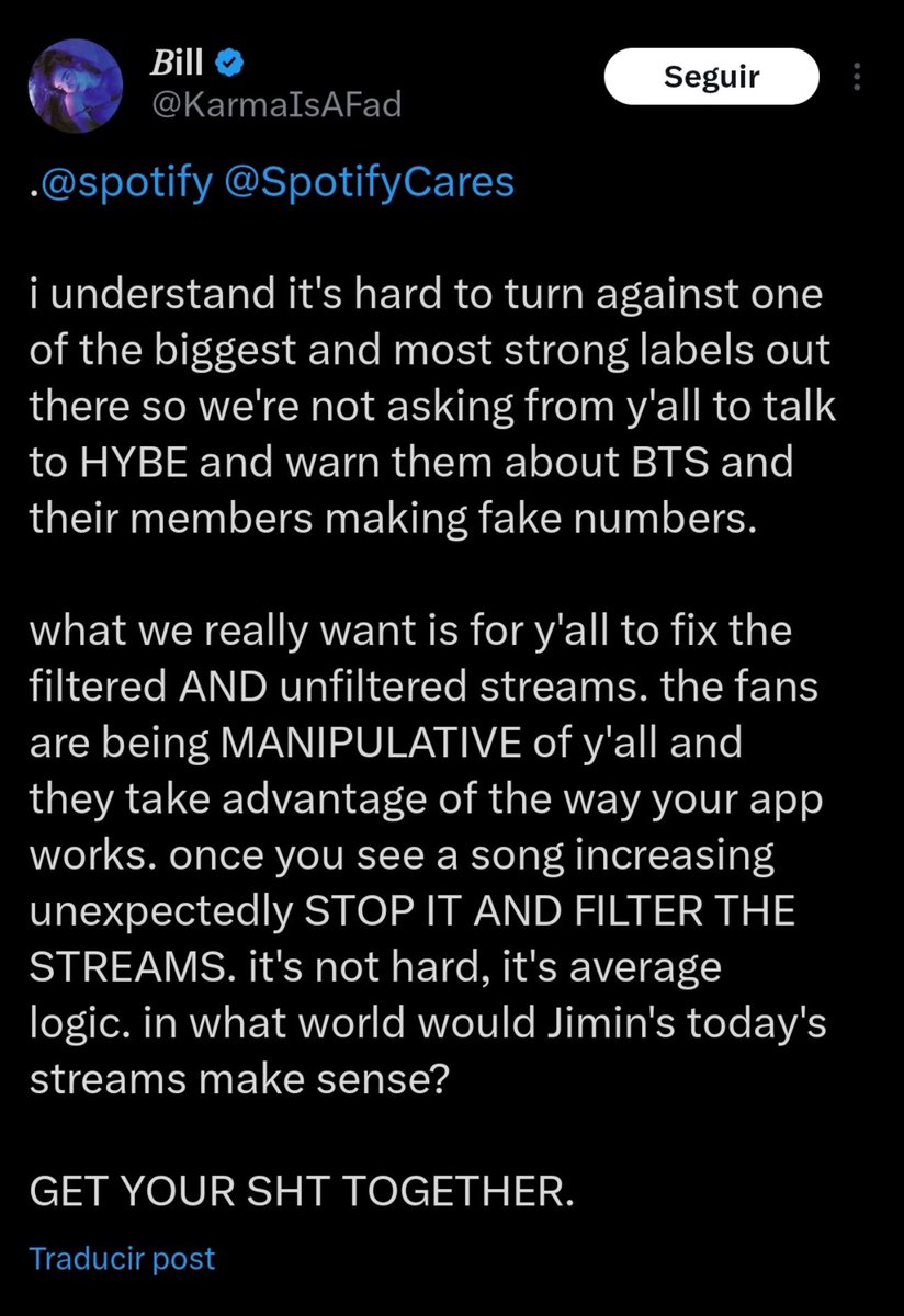 lsgrlr's tweet photo. Like they're MAD MAD! Keep streaming ARMY! https://t.co/SPZOzL5wSb