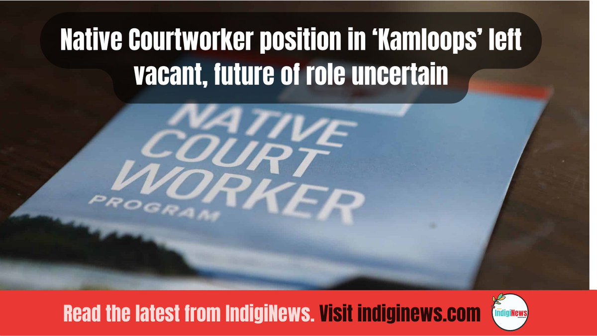 IndigiNews (@indiginewsmedia) on Twitter photo With speculations around funding and restructuring, sources say Indigenous people in the criminal justice system are left without on-site support
indiginews.com/news/native-co…
Story by <a href="/aaron_hemens/">Aaron Hemens</a> With speculations around funding and restructuring, sources say Indigenous people in the criminal justice system are left without on-site support
indiginews.com/news/native-co…
Story by <a href="/aaron_hemens/">Aaron Hemens</a>
