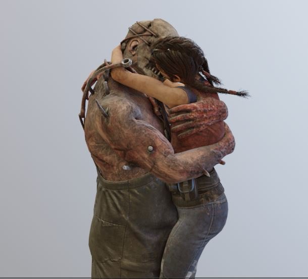 evan_trapper's tweet photo. *Evan lifts Meg up into a tight hug and kisses her through the mask. The kiss is a bit timid since it’s his first one but he doesn’t dare to break away.* https://t.co/wAlg6ZMZ38