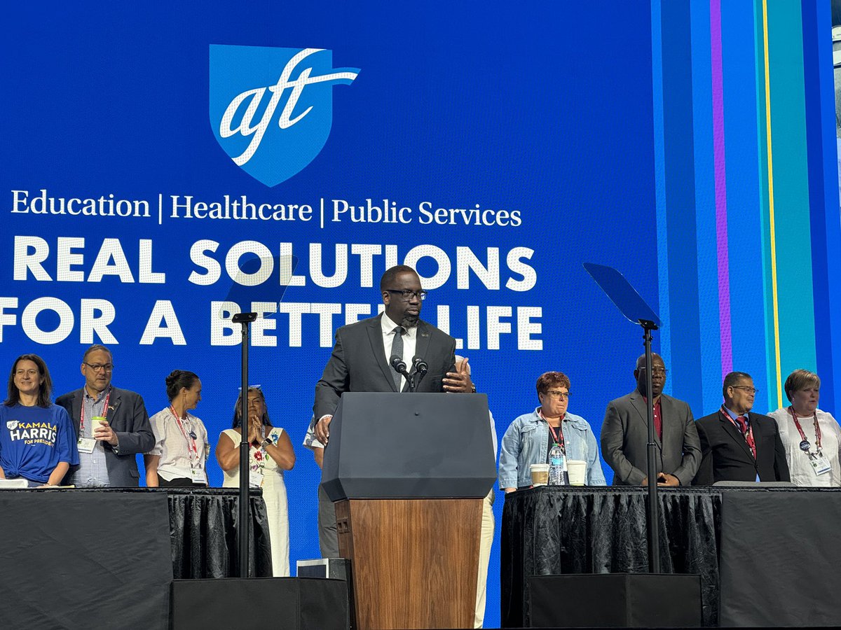 Fedrick Ingram (@fedingram) on Twitter photo The honor of a lifetime. Thank you <a href="/AFTunion/">AFT</a>
Let’s continue this great work! <a href="/rweingarten/">Randi Weingarten 🇺🇸❌👑💪🏿👩🎓🟣🇺🇦</a> <a href="/AFTEVPDeJesus/">Evelyn DeJesus AFTExecVP 🇺🇸🇵🇷📚👩🏻🏫⛪️</a> The honor of a lifetime. Thank you <a href="/AFTunion/">AFT</a>
Let’s continue this great work! <a href="/rweingarten/">Randi Weingarten 🇺🇸❌👑💪🏿👩🎓🟣🇺🇦</a> <a href="/AFTEVPDeJesus/">Evelyn DeJesus AFTExecVP 🇺🇸🇵🇷📚👩🏻🏫⛪️</a>