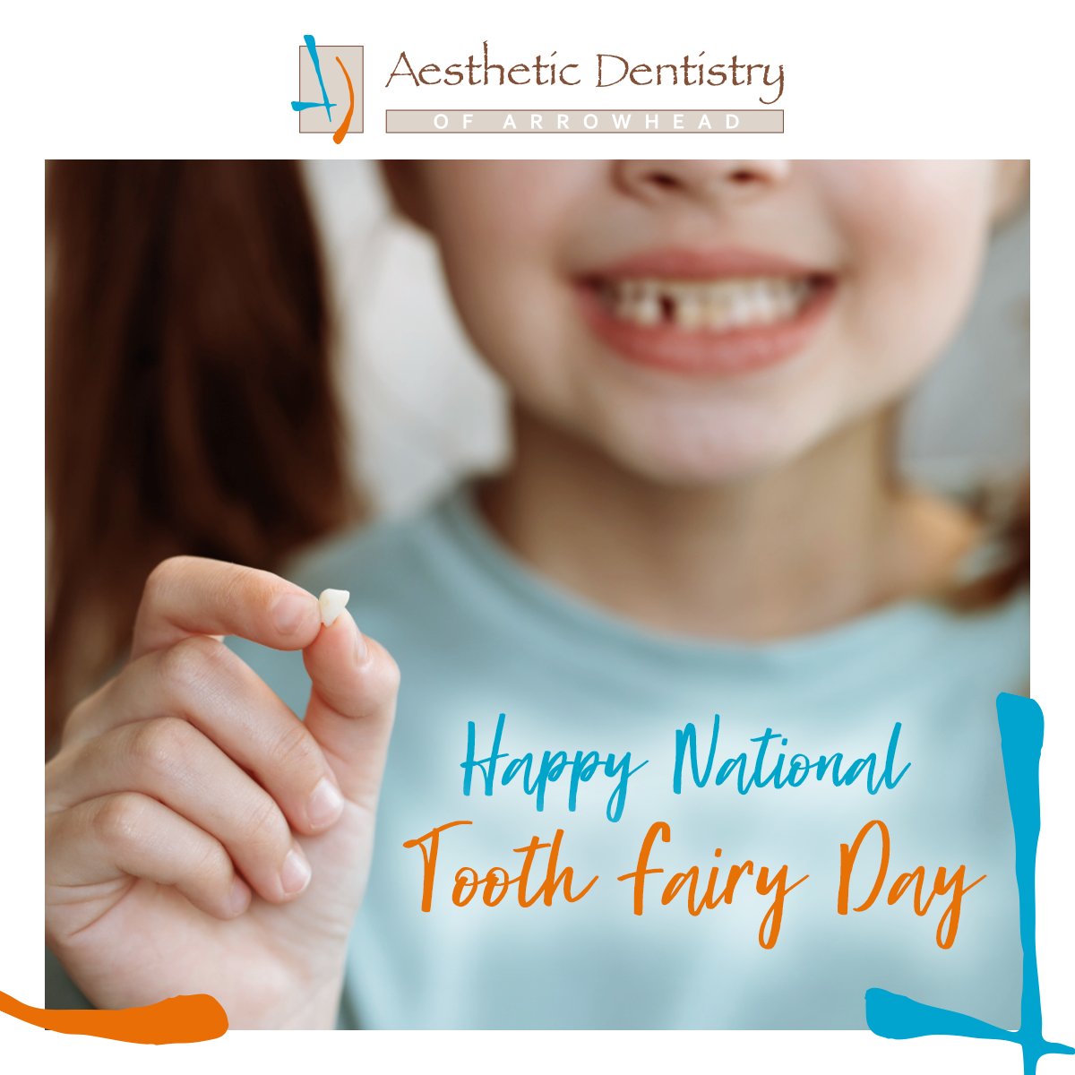 🧚‍♀️✨ Happy Tooth Fairy Day! Let’s celebrate the magic of healthy smiles and the joy of losing a tooth. Each lost tooth marks a milestone toward a beautiful smile. Keep those teeth sparkling by brushing, flossing, and scheduling regular check-ups with us!  bit.ly/3zjLQl6