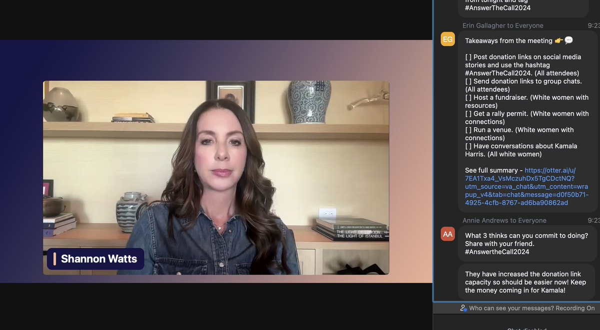 Just announced that Vice President Harris has motivated a whopping $1.2M raised on this call. That's her power, y'all.

#AnswerTheCall2024