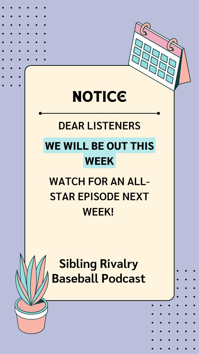 SIBLINGRIVLRYBB's tweet photo. We are still reveling in our #AllStarGame experience. We will be back next week with an all new episode! #Angels #Dodgers and #AroundBaseball plus #TradeDeadline news. Catch up on past episodes until we return! @IBWAA #MLB https://t.co/54MAQvSr7r