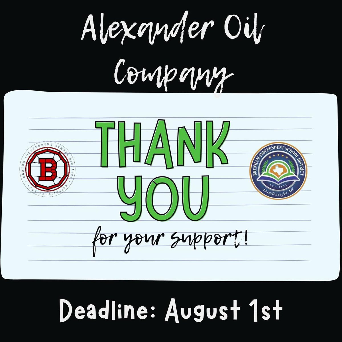 ChangersB's tweet photo. We still have 239 students who need school supply requests filled! 
HAVE YOU DONATED YET? 
Thank you to those who have already donated to Brenham ISD and Burton ISD students and staff for school supply needs! 
It's easy to donate. Just go here: https://t.co/udQp94V3pj https://t.co/xBDGIlqqhX