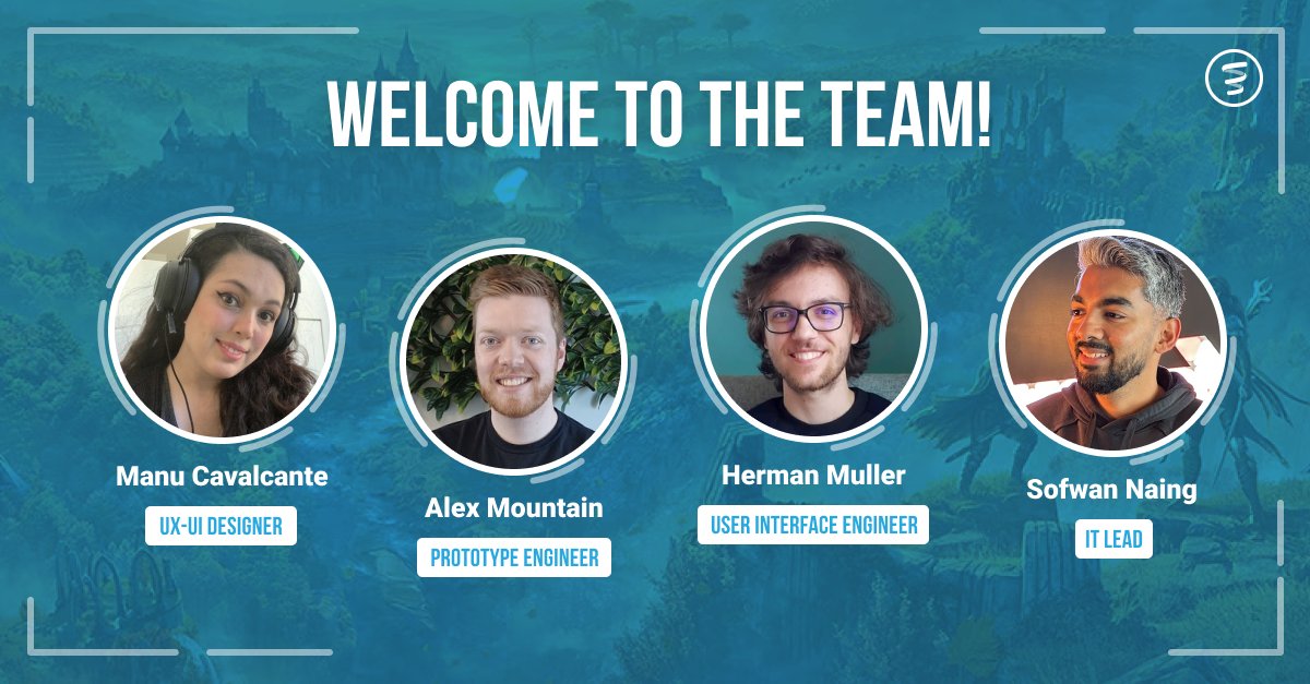 SprungStudios's tweet photo. 👋 Say hi to our newest Sprunglings – Manu, Alex, Herman, and Sofwan!

We’re delighted to have you on board and can’t wait to see the incredible impact you’ll have on our next chapter of growth. 🌱

Welcome to the Sprung family!

#WelcomeToTheTeam #UXUI #Gaming #SprungStudios https://t.co/iamS0Tn41F