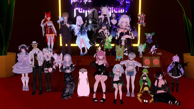 #VRCぱんでも #妖精酒場FoF ぱんでも×妖精コラボに行ってきました! にぎやかな妖精さん立ちに囲まれながら、いつもと違ったパンデモニウムで楽しい時間を過ごすことができました! 妖精って食べたら美味しいのでしょうか。果たして……。