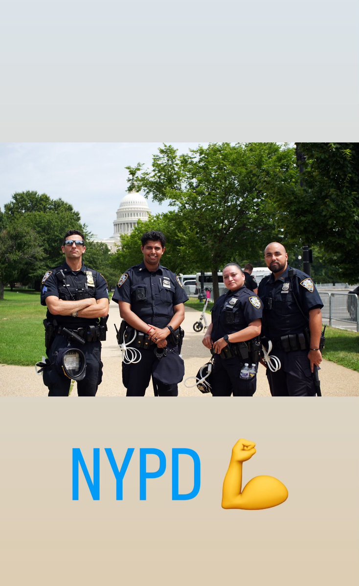 jaybx89's tweet photo. @NYPDnews some of your officers at the Capitol on July 24th https://t.co/HTPSk3zrwb