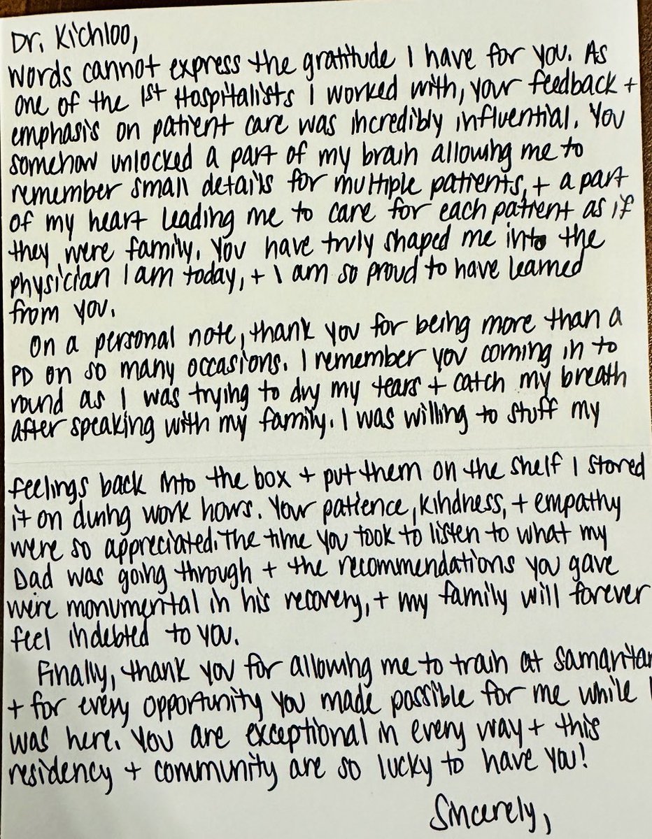 Asimkichloo's tweet image. Being a mentor/teacher has been one of the most rewarding experiences of my life. This is the reason I call myself a teacher/mentor first then a doctor.  It fills my heart to see the determination, resilience, and passion of my students and residents which inspires me every day.