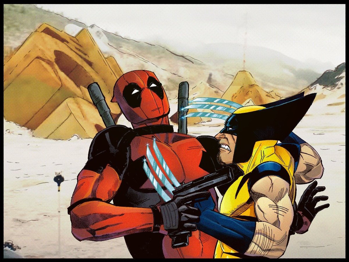 MoroStudio's tweet photo. ♥️💛Nuestros moro talentos @cedalexaa y @bkyeriko hacen equipo para alimentar al santo algoritmo por el estreno de #Deadpool3 #DeadpoolAndWolverine

Díganme #morofans ¿cuando irán a ver al mercenario bocazas y a la aguja dinámica? 🤔😜
#morostudio https://t.co/lnwvSYZTpJ