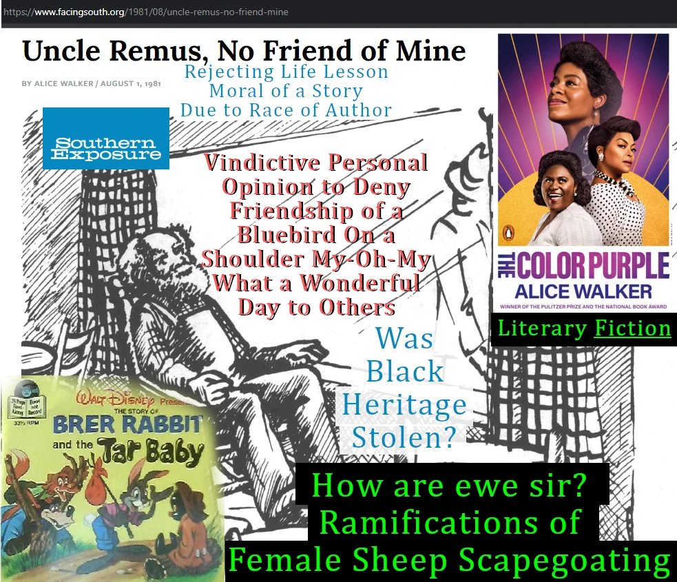 bartow_jules's tweet photo. @LangmanVince @elonmusk @Clouds6889 Three Drag Queens: Nicky Doll, Miss Martini, and Minima Gesté carried the flame this year.

Br'er Rabbit punches the #Tarbaby for not answering "How are ewe sir? with the preferred narrative in @USMC ramifications of female sheep scapegoating code red herring racial hoax. https://t.co/ZGRQ2s8tSw