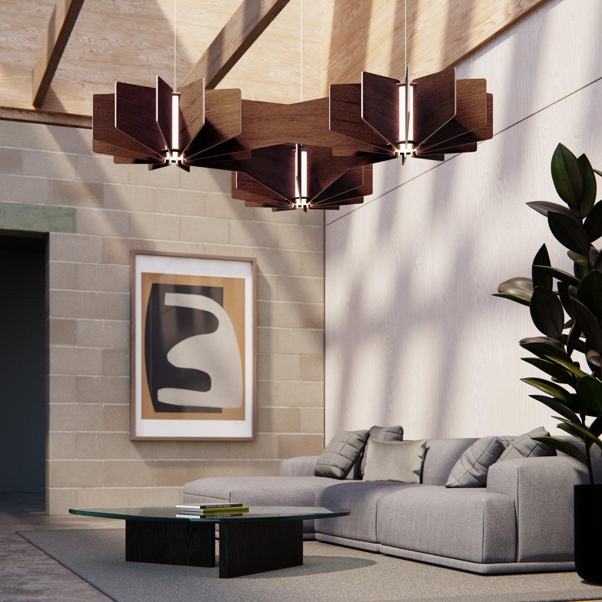 LightArt's new wood textures blend the look of natural wood with high-performance lighting and impactful acoustics. 

#lightingdesign #acousticdesign #interiordesign