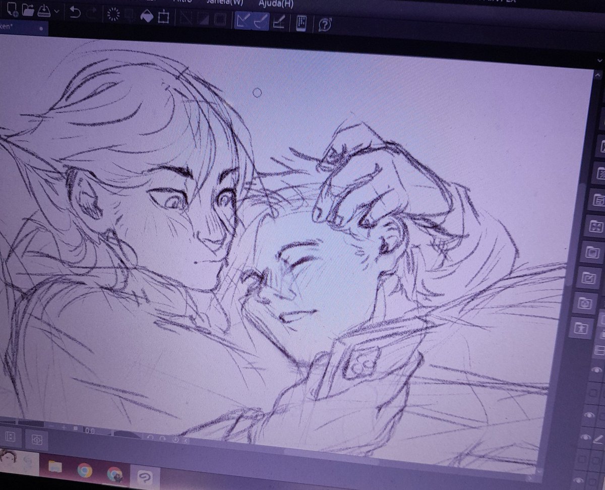 god_dray's tweet photo. Ray para de desenhar ship de haikyuu😡😡🤬    paro naaaooo😝 https://t.co/2YIIZzyxm0