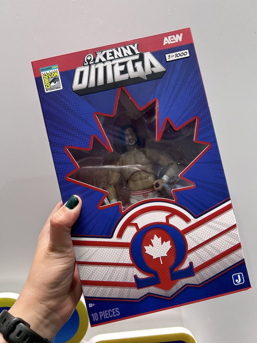 _denisesalcedo's tweet image. 💥GIVEAWAY!!!!!💥

(1) LUCKY WINNER will get the EXCLUSIVE KENNY OMEGA SAN DIEGO COMIC CON 2024 ACTION FIGURE!!!!

To Enter: 
💥 RETWEET 
💥 FOLLOW ME 
💥 COMMENT below if you’re a Kenny Omega fan! 

They only let me buy one LOL so GOODLUCK!! Giveaway closes in 48 hours!!!