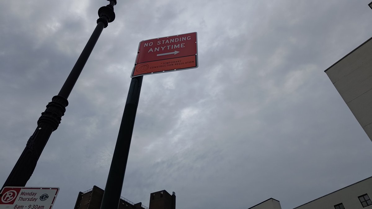 Ashido480's tweet photo. @NYSDOT @NYSDOT_NYC @nyc311  
Please restore proper Bus Stop Signage at Surf Avenue || W 21st Street in Coney Island! The Water Main work hasn't impacted the Stop since May. It's a Bus Stop, Not just "No Standing Anytime". We've waited long enough. This is unacceptable! https://t.co/gP1I46ofZW