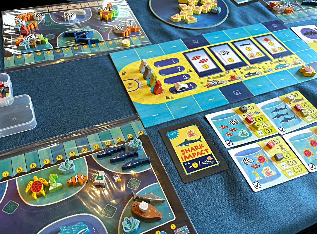 tip3s_design's tweet image. 🌊🌻夏に涼しげボードゲーム4選。🌊🌻
（私が持ってるゲームより）

#AquaGarden
#Thearctic
#海底探検
#いかだの5人

#夏はおうちでボードゲーム