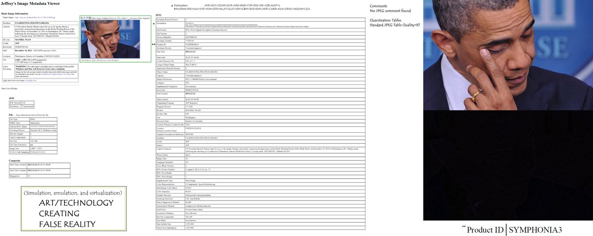 Donna_In_Heaven's tweet image. Barack Hussein Obama
#SandyHook
Normal Urgency
#EstablishedPattern in FALSE REALITY 
The Images exist before the Event
Simulation, Emulation and Virtualization 
Defines December 14, 2012
#NeverHappened
#GetOverIt
#StopDruggingKids
Void laws at State &amp;amp; Federal Levels
#BasisFraud