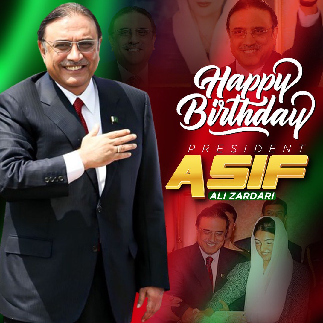 SaminaAZardari's tweet photo. مفاہمت کے بادشاہ، جمہوریت کے حقیقی سپہ سالار، آئینِ پاکستان کے محافظ، دورِ آمریت میں ملک و قوم کی خاطر بے پناہ ظلم و ستم سہہ کر پاکستان کھپے کا نعرہ لگانے والے صدر آصف علی زرداری کو سالگرہ مبارک ہو۔
@AAliZardari
#HBDPresidentZardari https://t.co/sYakybdGM8