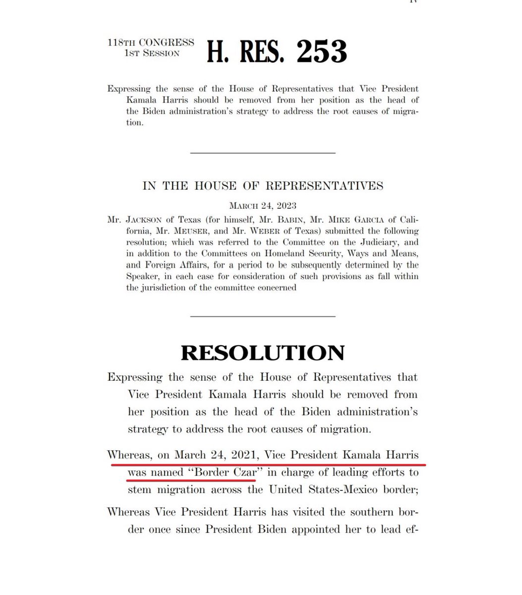 BigFish3000's tweet photo. Debate Over
Kamala Harris is the Border Czar. https://t.co/X92zVH2Y7l