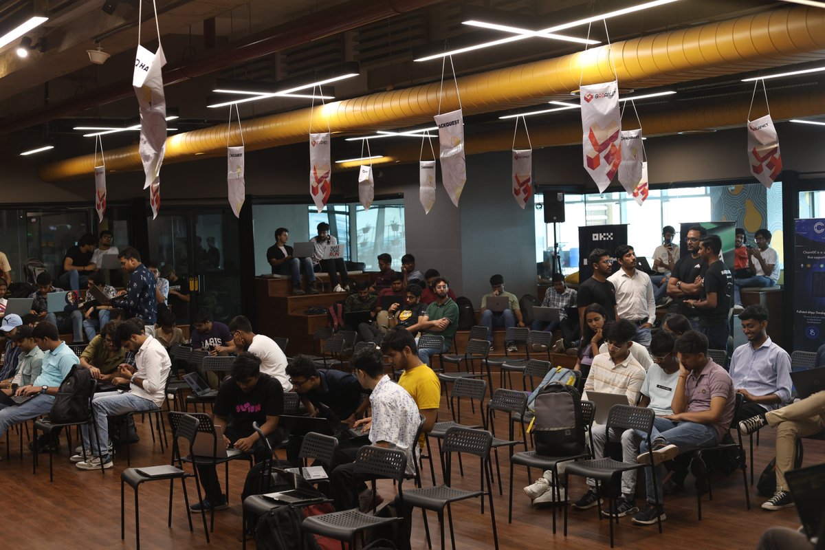 Gaianet_AI's tweet photo. Recently, 100+ developers were introduced to Gaia by our Community Director, @narayananratish in Delhi with @hackquest! There were over 100 minutes of Gaia ambassador's live demos, and we couldn't have done it without YOU! 🙌

Thank you for your support! 🫶 Stay tuned for more! https://t.co/kTuEmQymLn