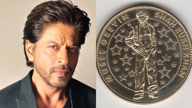 UPSCPCS360's tweet photo. #Currentaffairs 

• Shah Rukh Khan becomes the first Indian actor to be honored with customized gold coins by the Grevin Museum(Paris) https://t.co/YRkJzTA0bU