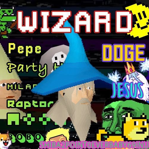 Numerooo0's tweet photo. When someone asks me what's the $META right now I simply tell em:

WizardPepePartyHatsMiladyRaptorMoonBoboDogeTrumpRunesShibaJesus2Point0EverBaby69Inu https://t.co/Jv3EYc8s1R