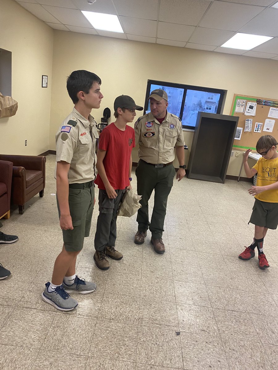 Family needed a win this week. Super proud of our First Class Scout.