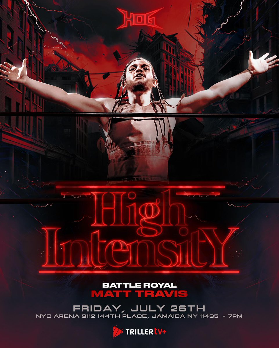 AmazingRed_iOD's tweet image. This means so much to us! 💪🏻🙏🏻
Love u Matty! #MBK BATTLE ROYAL 
#HighIntensity #MattTravis 

Tickets Available in Bio 🎟️ | Watch on @fitetv