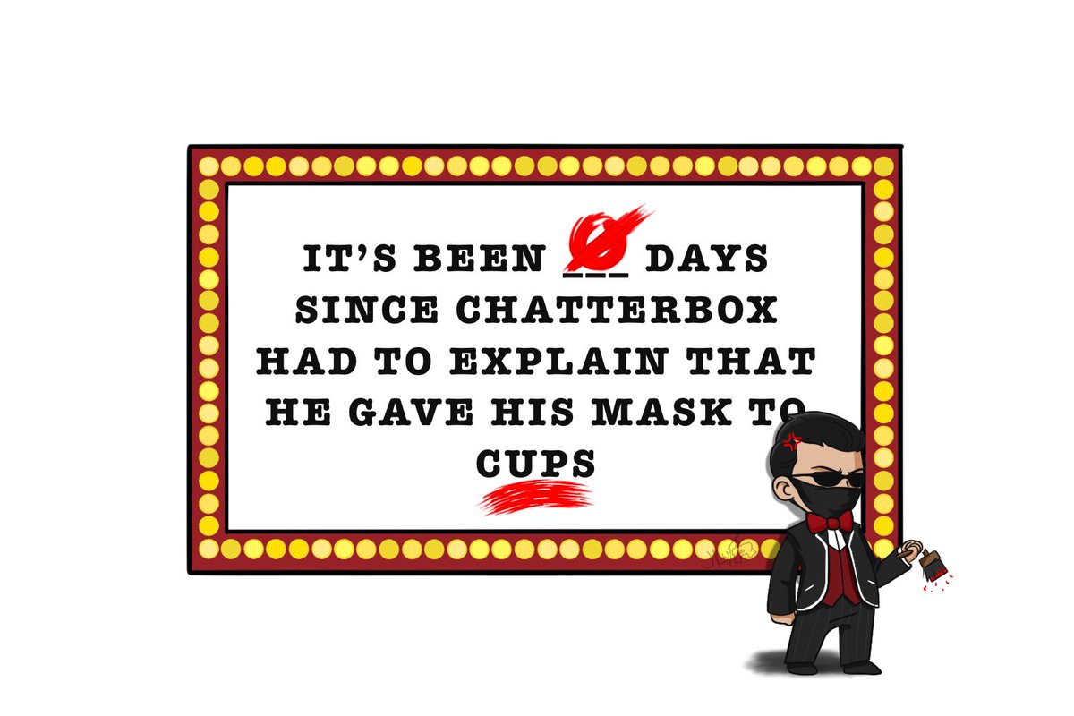 JKtheTweets's tweet photo. Welp. Time to starting counting again lol 
- For my wife @JKitsJLyn and the Chattercups Community 
#RAYMOND #chatterbox #chattercups #nopixel #GTARP 
@ItsChatterbox @Valkyrae https://t.co/HbFFTCY4th