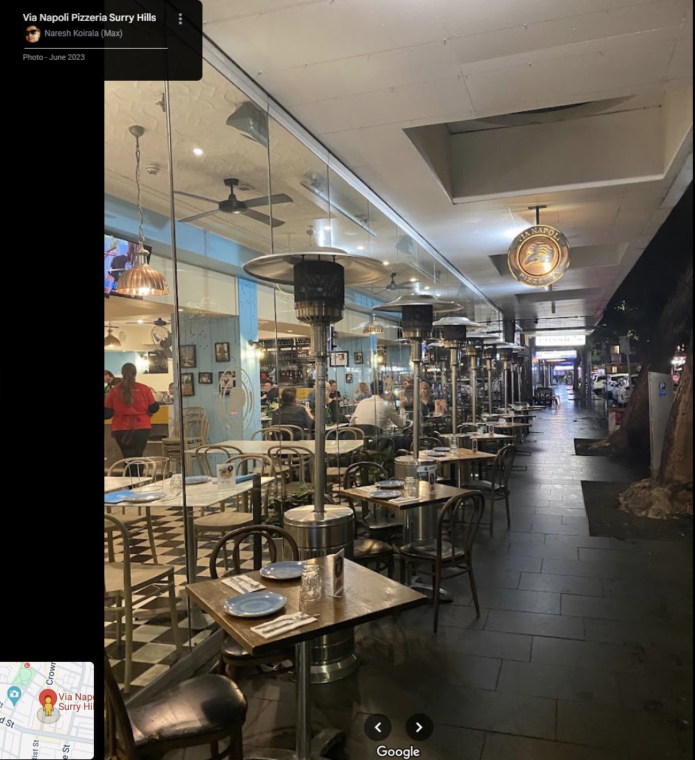SydPedestrian's tweet photo. Judging by Google Maps photos they have been ignoring the conditions since at least June 2023 https://t.co/6pwmApp2bA