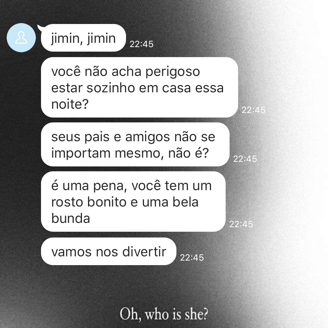 paivajkstan's tweet photo. #jikookau ★ jimin começa a receber mensagens assustadoras em seu celular, onde o que era para ser apenas uma madrugada divertida vendo filmes de terror vira um caos total. https://t.co/tT4EbWm7Er