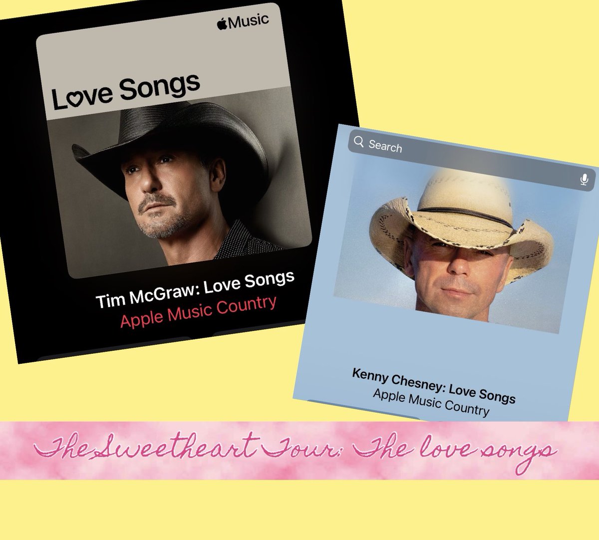 AZ1VolFan's tweet photo. Back at the @kennychesney concert. Do over! Driving home last night we had epiphany:
Kenny Chesney/Tim McGraw Co-Headliner: The Sweetheart Tour- The Songs We All Fell In Love To.
Tour for all the fans that have been there since day 1.
See the below playlists for inspiration: https://t.co/d7HDHmynDq