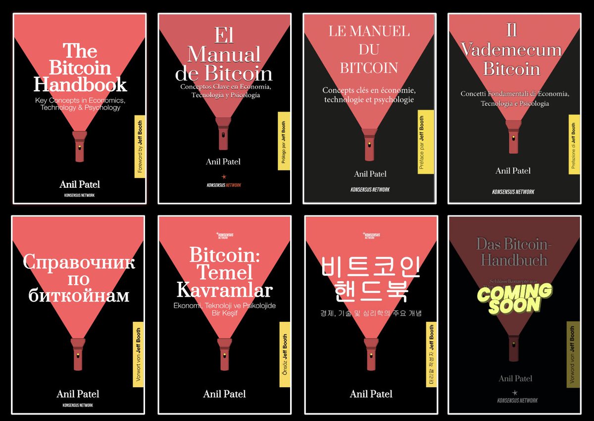 The Bitcoin Handbook is now available in 7 languages and counting. Download  the english version for free (link below)
