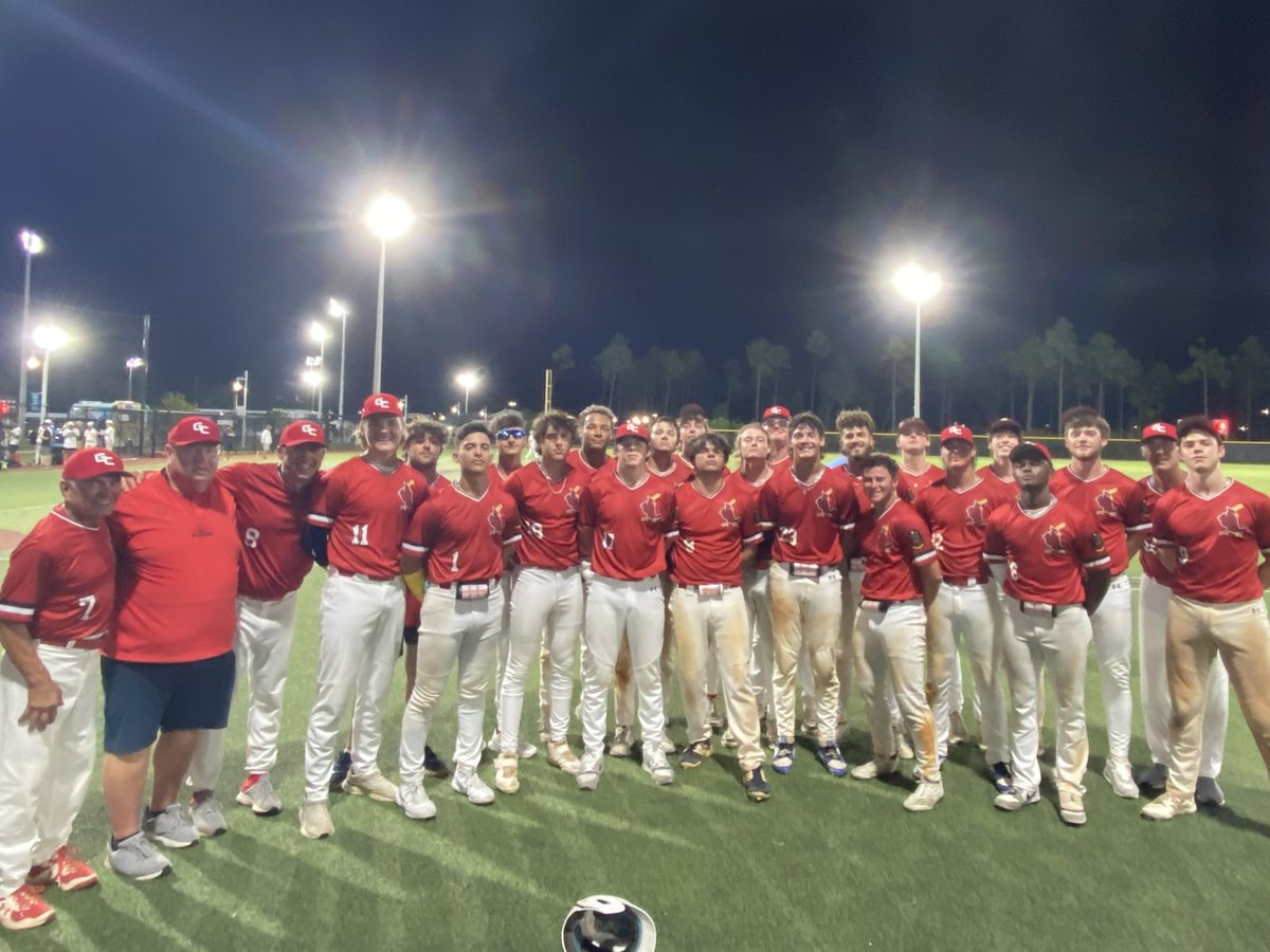 THAT’S A WALK OFF HOME RUN! <a href="/HeltzHudson/">hudson heltz</a> hits a massive 410 ft homer to dead center to defeat OTM Baseball 7-6! This sends the team to the “Driver’s Seat” game on Friday at noon. Winning pitcher was <a href="/everettdenny03/">Everett Denny</a>. <a href="/ryan_gregson2/">Ryan Gregson</a> &amp; <a href="/Luca_Salt9/">Luca Saltaformaggio</a> both also homered. A TEAM win!