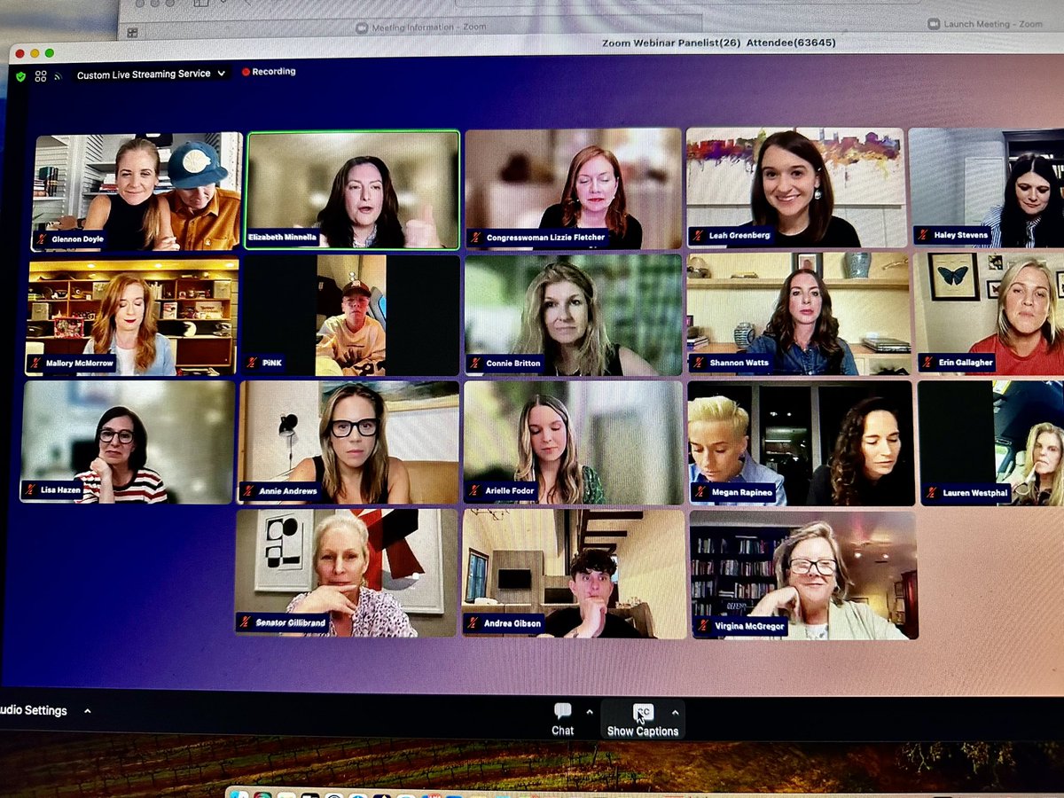 The #AnswerTheCall2024 call I’m on, just broke Zoom with 134k women on it! Raised $1.2m in the first hour. The people on it are powerful and connected. Thank you to <a href="/MalloryMcMorrow/">Mallory McMorrow</a> <a href="/shannonrwatts/">Shannon Watts</a> for pulling together a brilliant rally to get white women fired up at last! Brava.